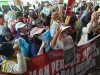 Ratusan massa aksi mendesak pemerintah segera mencabut IUP Timah Beriga dan menolak PLTN. Tuntutan itu disampaikan kembali oleh massa di kantor DPRD Babel, Senin (21/9/2026).