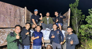 Tim Ditpolairud Polda Babel mengamankan 160 kampil pasir timah sebelum dimuat ke kapal di Pelabuhan Roda Emas, Kecamatan Gantung, Belitung Timur, Rabu (16/9/2026) sekitar pukul 18.30 WIB.